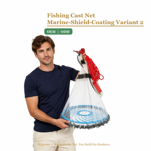 Filet de pêche à lancer robuste et de qualité supérieure, variante Marine-Shield-Coating 2, avec fonction de recherche par mots de page d'accueil, pour une précision sans faille et avancée. - Product Image 1