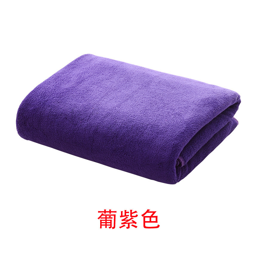 Serviette épaisse violette 60*160