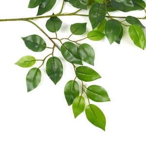Chất Lượng Cao Tán Lá Nhà Máy Giả Cây Chi Nhánh Nhân Tạo Ficus Lá Cho Trang Trí - Product Image 5