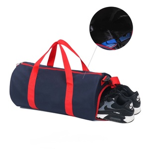 Sac de voyage en cuir imperméable pour homme et femme, sac de sport, sac de gym, sac fourre-tout, avec séparation sec/humide. - Product Image 4