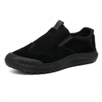 Nouveaux Mocassins Noirs pour Hommes de Haute Qualité en Gros, Chaussures de Sport Décontractées en Daim Tendance et Abordables