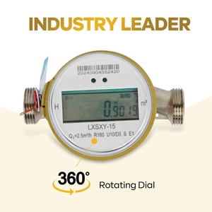 Compteur d'eau numérique à jet unique de classe C AMR LoRaWAN DN15 en laiton - Product Image 5