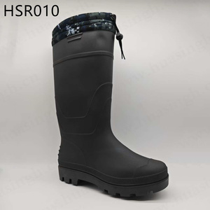 ZYF, <span class=keywords><strong>Bottes</strong></span> <span class=keywords><strong>de</strong></span> <span class=keywords><strong>pluie</strong></span> noires en PVC moulé intégral brillant/mat pour le nettoyage des piscines et des jardins, chaussettes hautes pour le nettoyage des jardins, HSR010 - Product Image 4
