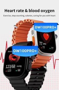 DW100Pro+ Akıllı Saat SIM Kart 3+32G Global Android AMOLED 2.04 İnç Görüntülü Arama WIFI GPS Youtube S10 Hücresel Sürüm - Product Image 4