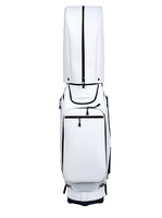 Sac de golf pour chariot avec 5 compartiments organisateurs, sac de chariot haut de gamme, sacs de golf durables avec poignées, housse anti-poussière, sangle détachable