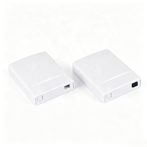 Caja Terminal de Roseta de Fibra Óptica FTTH OTB de 1 Núcleo para Montaje en Escritorio o Pared, para Adaptador Simplex SC/Dúplex LC, Equipo de Red Interior - Product Image 2