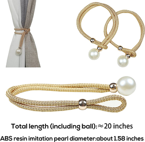 Contemporary Single Curtain Holdbacks Tieback Hooks Accessories Factory Direct Sales Curtain <strong>Tie</strong> <strong>Backs</strong> - Product Image 2
