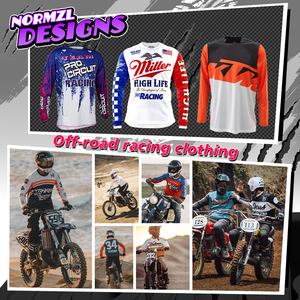 Bộ đồ đua xe máy chống tia UV, áo đấu Paintball, chất liệu thoáng khí, thời trang, in chuyển nhiệt, trơn, dành cho <span class=keywords><strong>Motocross</strong></span>, size XL - Product Image 5