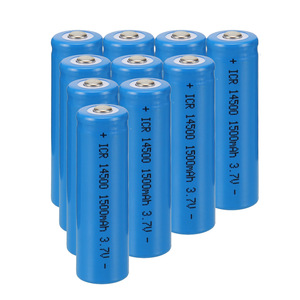 Batería de iones de litio 14500 de 1500 mAh y 3.7 V recargable para linterna - Product Image 5