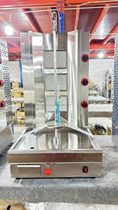 Salida <span class=keywords><strong>de</strong></span> fábrica buen precio carne comercial <span class=keywords><strong>pollo</strong></span> Gas Medio Oriente barbacoa parrilla Shawarma que hace la máquina 2 3 4 5 cabeza - Product Image 4