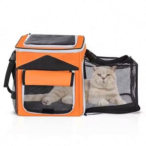Free Sample Outdoor Travel <b>Bike</b> Sports Cat <b>Dog</b> Carrier Case Bicycle Front <b>Dog</b> Bag <b>Basket</b> Bicycle Pet Carrier <b>with</b> Rain Cover - Product Image 5