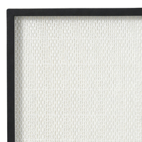 Filtre à panneaux HEPA à plis miniatures personnalisé par le fabricant, filtre de purification d'air haute efficacité pour système de ventilation industrielle