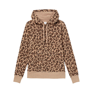 Nouveau sweat à capuche respirant doublé pour l'automne/hiver, imprimé décontracté, tenue de couple, manches longues, coupe ample, coton bambou - Product Image 4