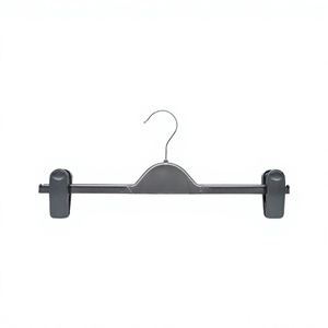 Best Selling Plastic <b>Hanger</b> Rice resin P742 Single Mobile Clips Trousers <b>Hangers</b> for Bathroom Use Children Adults - Product Image 4