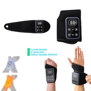 Coussin chauffant sans fil pour poignet 5V 12W, 3000mAh, 5 températures, 3 modes de massage, attelle ergonomique pour soulager la douleur - Product Image 6