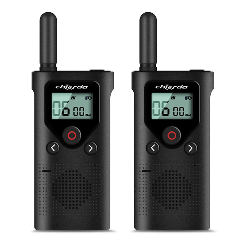 Chierda CD18P PMR446 FRS CE FCC Weather Forecast Two Way Radio Cheapest Set Mini Slim Wireless Walkie Talkie