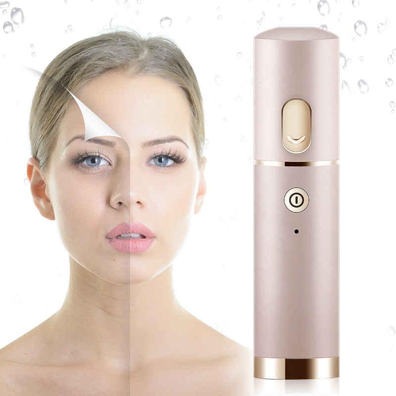 Портативный Ионный увлажнитель воздуха Beauty Face Spa, мини-распылитель, небулайзер, спиртовой нано-распылитель, парогенератор для лица