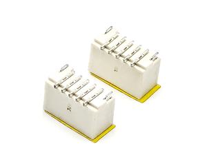 YZTECH B10006-05AB ขั้วต่อพินเฮดเดอร์แบบเวเฟอร์แนวตั้ง SMT ระยะพิทช์ 1.0 มม. 5 ขา สีขาว LCP สำหรับงาน PCBA - Product Image 2