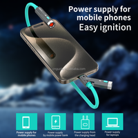 Cable USB-C PD de 240W con Pantalla LED, Trenzado de Nailon, 1M/2M, Conductor de Cobre Puro, Blindado, Cable de Carga de Alta Velocidad para Teléfono e Impresora