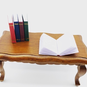 Mini <span class=keywords><strong>Casa</strong></span> <span class=keywords><strong>de</strong></span> Muñecas 1:12, Accesorios <span class=keywords><strong>de</strong></span> Muebles <span class=keywords><strong>de</strong></span> <span class=keywords><strong>Bolsillo</strong></span>, Mini <span class=keywords><strong>Libro</strong></span> <span class=keywords><strong>de</strong></span> Cuero, Modelo para Fotografía, Atrezzo para Sesiones Fotográficas, <span class=keywords><strong>Libro</strong></span> Bíblico Plegable - Product Image 4