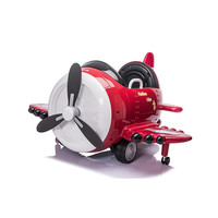 Vente chaude, qualité supérieure, avion électrique 12V, nouveau design, voiture à batterie pour enfants, jouet à roulettes pour bébé, contrôle de vitesse à trois vitesses