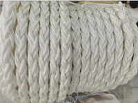 Corde d'amarrage marine en polypropylène et polyester mélangés, anti-casse, à 8 et 12 brins, 48 mm, 64 mm, 72 mm, avec certificat DNV/CCS