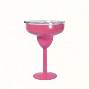 AGH Custom Eco-Friendly Luxury New Arrival 8oz Double <b>Wall</b> Insulated Color Martini 304 Stainless Steel Tumblers Lids for Party - Product Image 3
