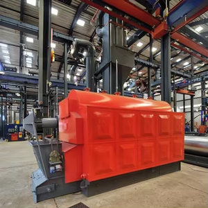 Caldaia Industriale Orizzontale a Biomassa a Tubi d'Acqua ad Alta Efficienza, Stufa a <span class=keywords><strong>Pellet</strong></span> per Sistemi di Riscaldamento ad Acqua - Product Image 5