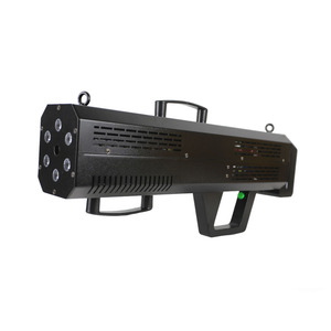 7-Farben LED Nebelmaschine Handgehaltene CO2-Kanone Party-Rauchpistole mit 3M Schlauch für <span class=keywords><strong>Disco</strong></span>-Shows - Product Image 1