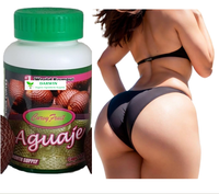 Capsules Aguaje Personnalisables avec Logo Privé pour l'Augmentation des Fesses et des Hanches, Amélioration du Volume des Fesses, 500mg, 60 Capsules, Adulte