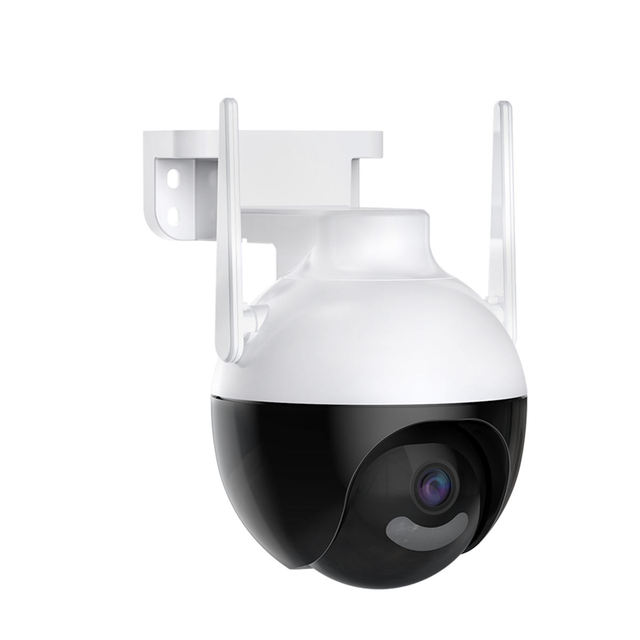 Optical Zoom PTZ Camera Home Security Full Color Dual Lens CMOS Imaging Sensor Offers Cloud Memory Card Data