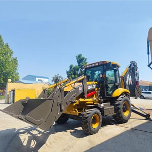 Alat penggalian dan pemuatan multifungsi Shanzhong 40-28 tipe Backhoe Loader dengan empat-dalam-satu Bucket - Product Image 6