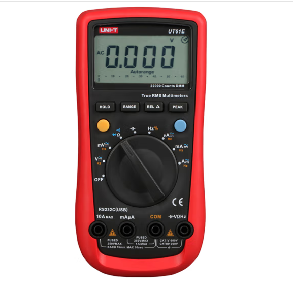 UNI-T UT61E+ Digital Multimeter High Precision Intelligent Anti-burn Automatic Multimeter Voltmeter True RMS 4 and a Half Bits