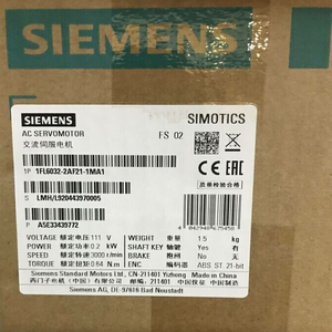 Nuevo convertidor de servomotor de CA genuino y PLC 1FL6 032-<span class=keywords><strong>2AF21</strong></span>-<span class=keywords><strong>1MA1</strong></span> <span class=keywords><strong>1FL6032</strong></span>-<span class=keywords><strong>2AF21</strong></span>-<span class=keywords><strong>1MA1</strong></span> *Económico* Valor Premium - Product Image 1