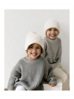 Pull vintage en tricot pour enfants, automne-hiver, pour bébés, filles et garçons, haut ample à manches longues, pull pour bébé