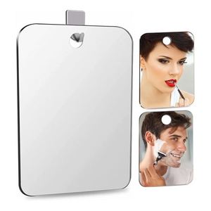 Miroir de salle de bain anti-buée - Miroir de toilette en acrylique anti-buée pour le rasage, le toilettage masculin et le maquillage (fixation murale) - Product Image 2