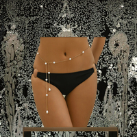 Chaîne de taille ajustable plaquée or style punk, superposée, avec perles sexy pour femme - Cadeau idéal pour mariage et anniversaire - Vente flash