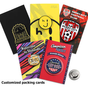 เข็มกลัดโลหะเคลือบแข็งรูปสัตว์น่ารักๆเข็มกลัดโลหะสังกะสีอัลลอยด์3D 2D ฟุตบอลยูโดกีฬา - Product Image 6