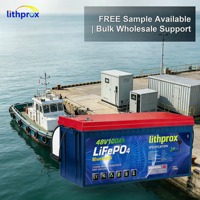 Batterie LiFePO4 48V 100AH 5KW Grade A Marine Cranking Marine RS485 Smart BMS M8 Terminal 6K Cycles CE RoHS IP67 Service OEM ODM