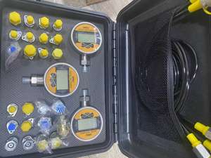 Duker - Medidor de pressão digital para máquinas de construção, kit de teste de pressão com 3 medidores e 24 acessórios, mais vendido, 0-60MPA - Product Image 2