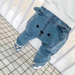 Usine de vêtements pour enfants en Chine, vêtements avec des animaux, pantalons harem pour filles, jeans - Product Image 5