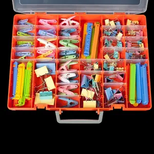 48-Compartment Portable Parts Storage Box Repair Tool Accessories Component Storage Box