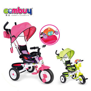 Bicicletta bambini passeggino bambino triciclo per bambini con rimorchio - Product Image 2