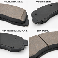 Plaquettes de frein avant pour F-150 2010-2020 FMSI / D D1414-8528 / D2087-9322 – Remplacement, Vente en gros, Fourniture personnalisée