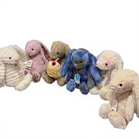 Peluche Lapin Super Douce, Jouet en Peluche de Qualité Boutique, Rembourrage en Coton PP, Poupée Lapin pour Cadeau d'Anniversaire, Confort Absolu