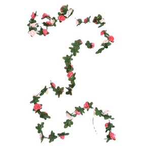 Guirlandes de roses artificielles Xinlin 1,8 m en soie pour décoration de mariage, maison et accessoires de photographie - Product Image 1