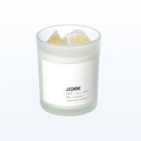 Beliebtes Design 2025 Neues Design Handgemachte Sojawachs-Glaskerzen Aromatherapie Duftkerze Thanksgiving Luxus Modern