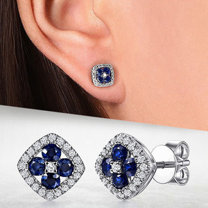 Eleganti Orecchini a Perno Geometrici per Donne, Piccoli Accessori per Orecchie da Indossare Quotidianamente - Product Image 1