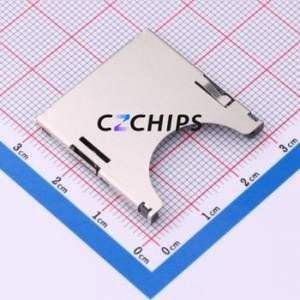 SD-TD11P SD Card / Memory Card Connector SMD Connector - Product Image 1