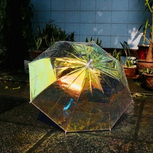 Manufacturer Color Changing Transparent Cover Mini Parasol Kids <b>Umbrella</b> in Car - Product Image 6
